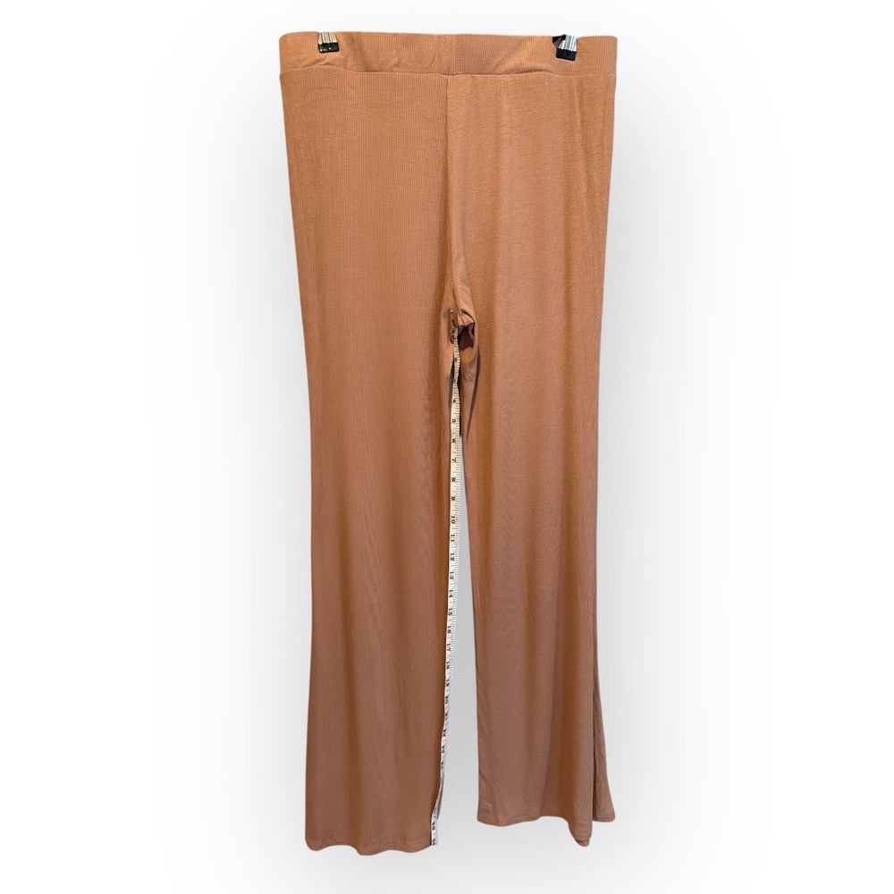 Steve Madden Ribbed Flare Lounge Pants Size Large - Picture 3 of 5